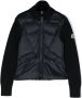 Moncler Enfant Jack met logopatch Blauw - Thumbnail 1