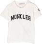Moncler Enfant T-shirt met logoprint Wit - Thumbnail 1