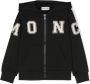 Moncler Enfant Hoodie met logoprint Zwart - Thumbnail 1