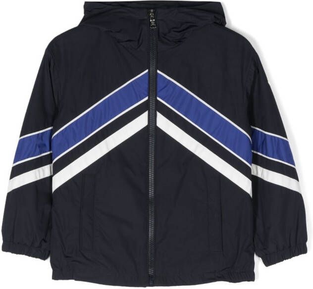 Moncler Enfant Jack met capuchon Blauw