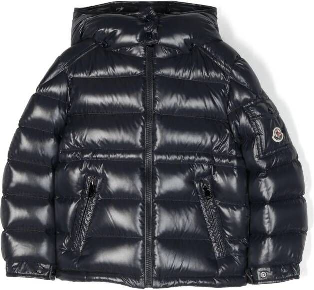 Moncler Enfant Gewatteerd jack Blauw
