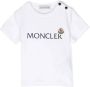 Moncler Enfant logo-print T-shirt Wit - Thumbnail 1