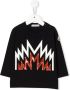 Moncler Enfant T-shirt met grafische print Blauw - Thumbnail 1