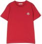 Moncler Enfant T-shirt met logopatch Rood - Thumbnail 1
