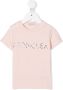 Moncler Enfant T-shirt met logoprint Roze - Thumbnail 1