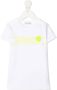 Moncler Enfant T-shirt met logoprint Wit - Thumbnail 1