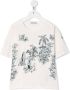Moncler Enfant T-shirt met print Wit - Thumbnail 1