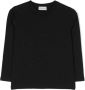 Moncler Enfant T-shirt met ronde hals Zwart - Thumbnail 1