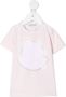 Moncler Enfant T-shirt verfraaid met logo Roze - Thumbnail 1