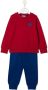 Moncler Enfant Trainingsbroek met geborduurd logo Rood - Thumbnail 1