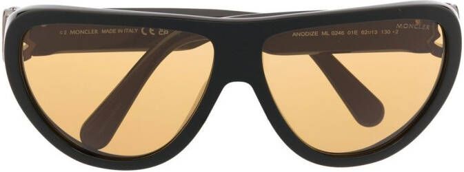 Moncler Eyewear Andozine zonnebril met piloten montuur Zwart