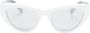 Moncler Eyewear Bril met cat-eye montuur Wit - Thumbnail 1