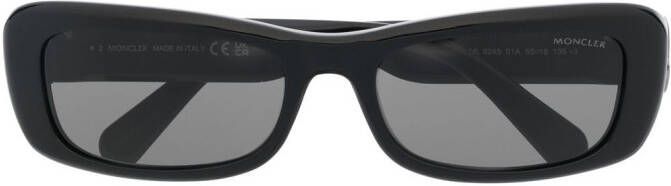 Moncler Eyewear Minuit zonnebril met vierkant montuur Zwart