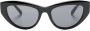 Moncler Eyewear Modd zonnebril met cat-eye montuur Zwart - Thumbnail 1
