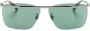 Moncler Eyewear Niveler zonnebril met vierkant montuur Grijs - Thumbnail 1
