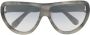Moncler Eyewear Zonnebril met oversized montuur Grijs - Thumbnail 1
