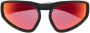 Moncler Eyewear Pentragra zonnebril met schild montuur Zwart - Thumbnail 1