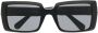 Moncler Eyewear Zonnebril met oversized montuur Zwart - Thumbnail 1