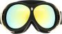Moncler Eyewear Skibril met spiegelglazen Zwart - Thumbnail 1