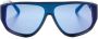 Moncler Eyewear Tronn zonnebril met logo Blauw - Thumbnail 1