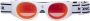 Moncler Eyewear Zonnebril met logoband Wit - Thumbnail 1