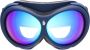 Moncler Eyewear Zonnebril met spiegelglazen Blauw - Thumbnail 1