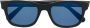 Moncler Eyewear Zonnebril met vierkant montuur Blauw - Thumbnail 1