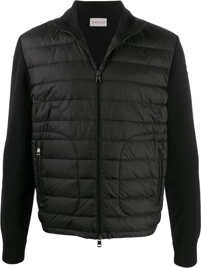 Moncler Gewatteerd jack Zwart