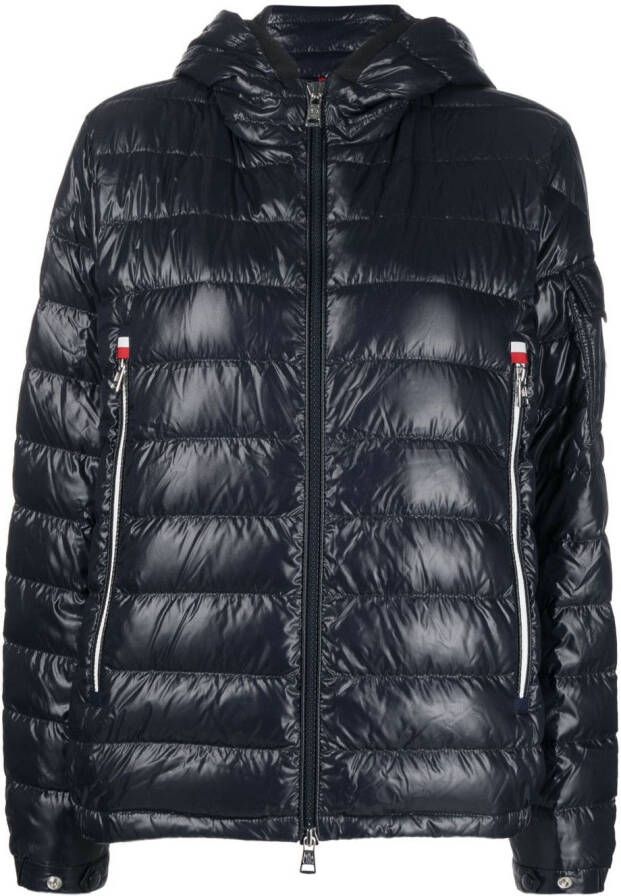 Moncler Gewatteerd donsjack Blauw