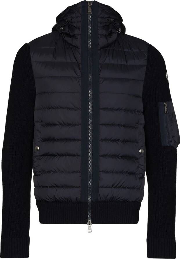 Moncler Gewatteerd jack Blauw