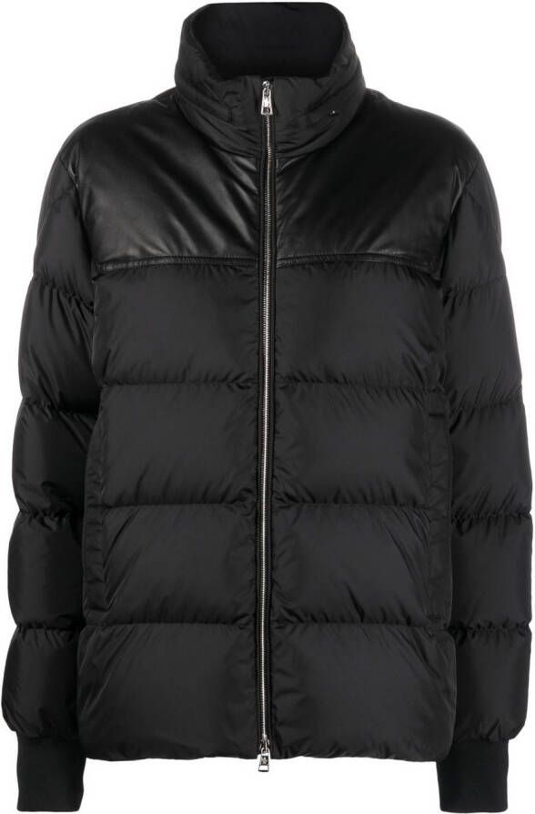 Moncler Gewatteerd jack Zwart