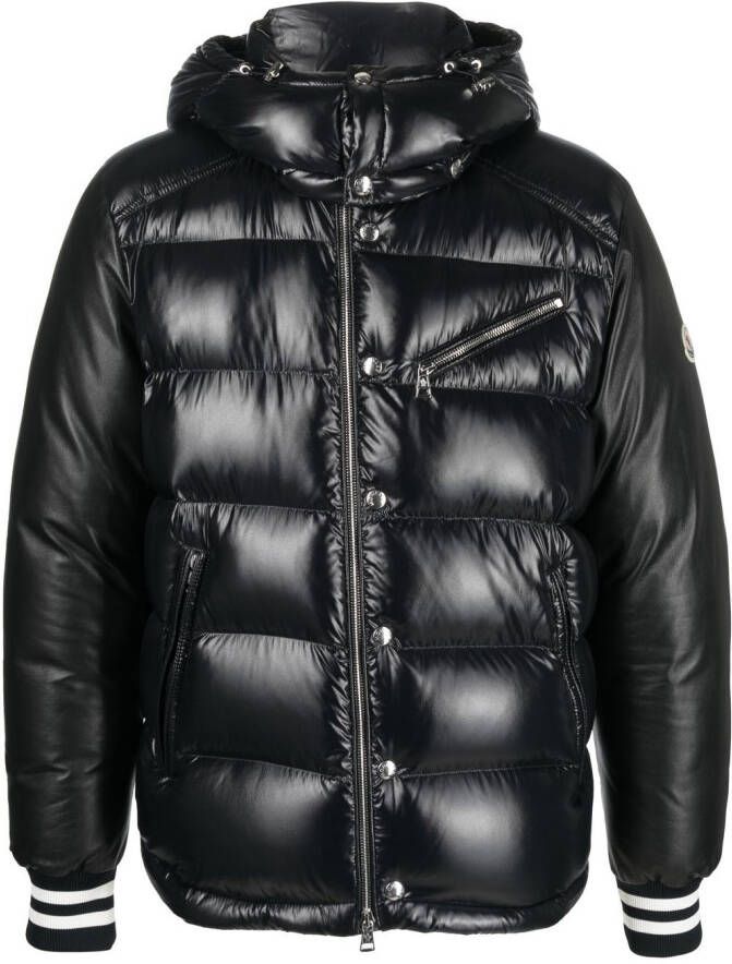 Moncler Gewatteerd jack Zwart