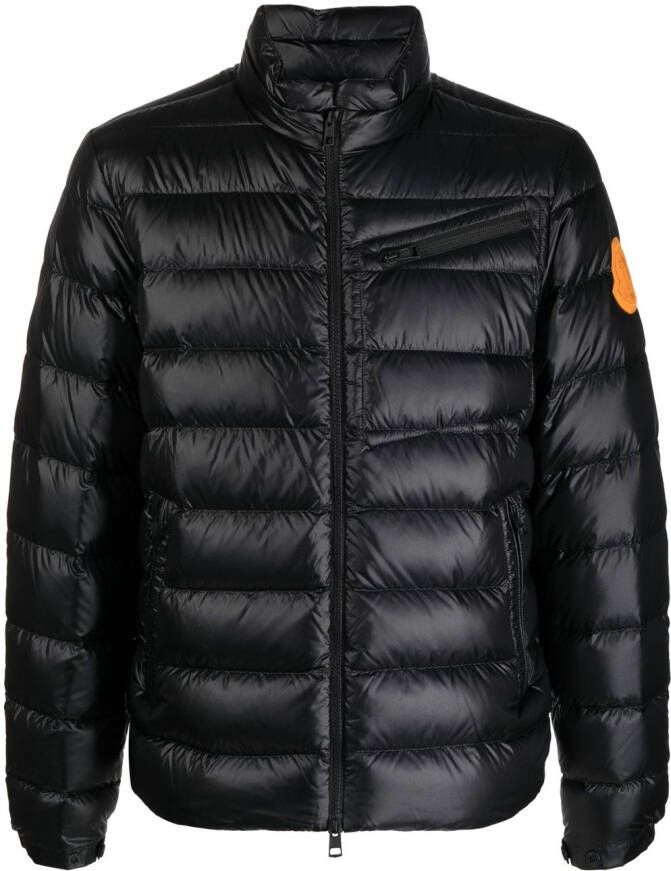 Moncler Amalteas gewatteerd jack Zwart