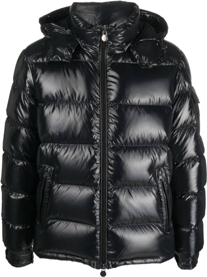 Moncler Gewatteerd jack Zwart