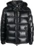Moncler Gewatteerd jack Zwart - Thumbnail 1