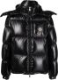 Moncler Gewatteerd jack Zwart - Thumbnail 1