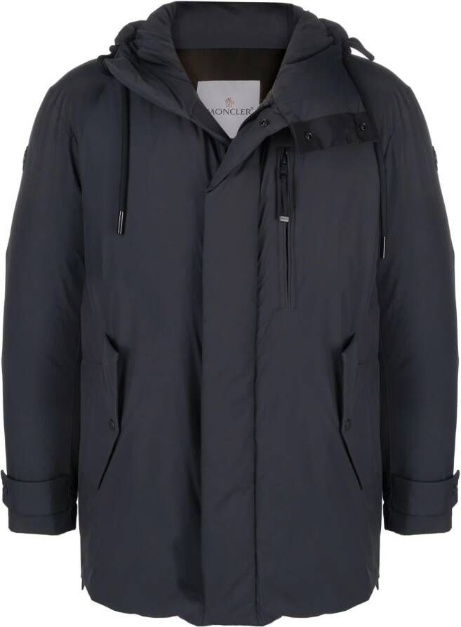 Moncler Gewatteerde parka Zwart