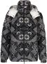 Moncler Jack met print Zwart - Thumbnail 1