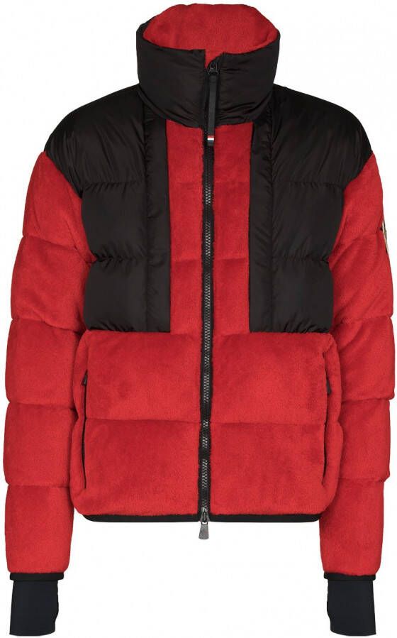 Moncler Grenoble Gewatteerd donsjack Rood