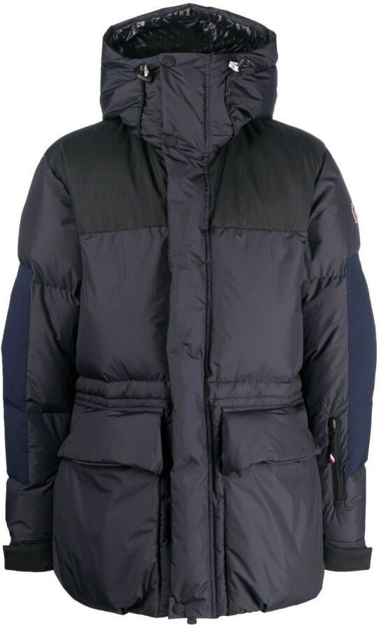 Moncler Grenoble Gewatteerde donsjas Blauw