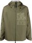 Moncler Grenoble Jack met capuchon Groen - Thumbnail 1