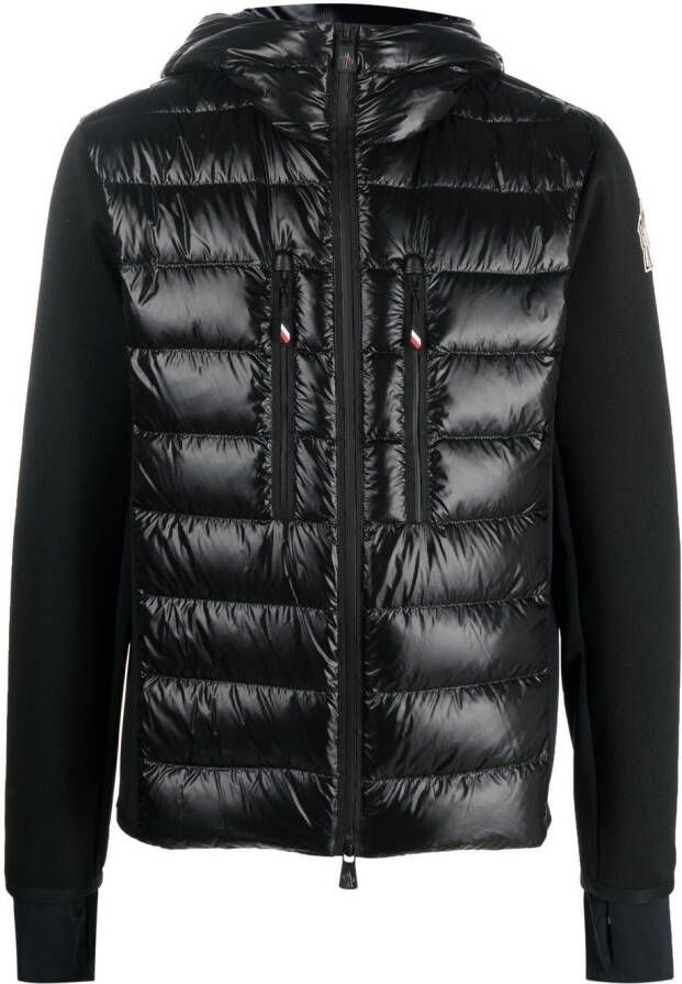 Moncler Grenoble Jack met logopatch Zwart