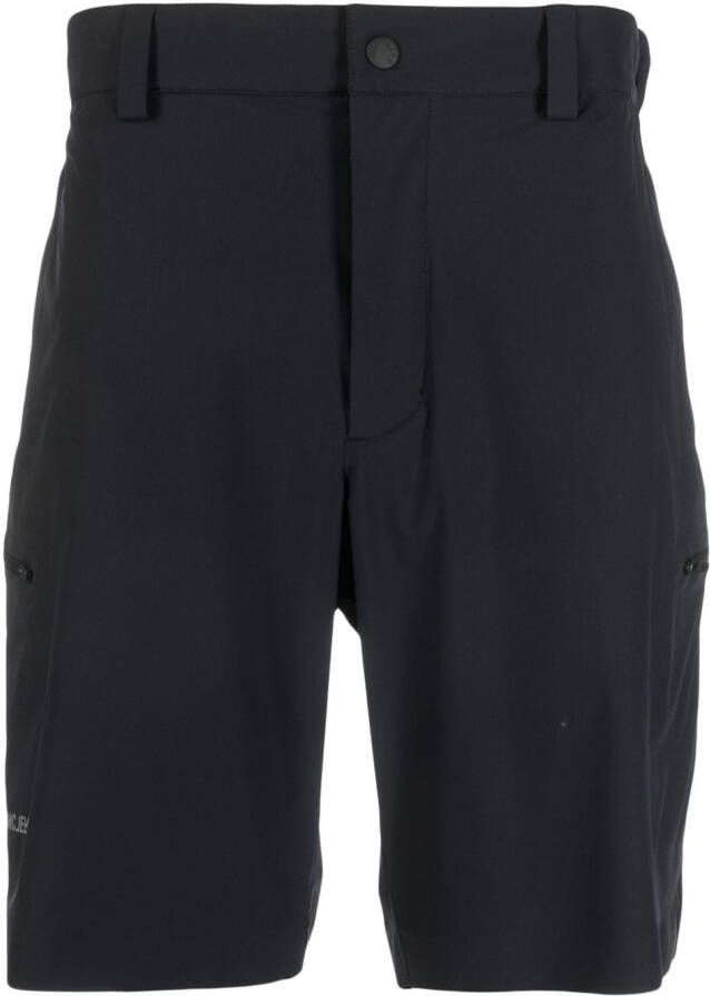 Moncler Grenoble Shorts met elastische taille Zwart