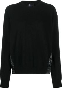Moncler Grenoble Sweater met contrasterend vlak Zwart