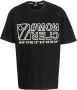 Moncler Grenoble T-shirt met logoprint Zwart - Thumbnail 1