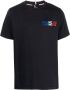 Moncler Grenoble T-shirt met print Blauw - Thumbnail 1