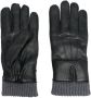 Moncler Handschoenen met geribbelde cuffs Zwart - Thumbnail 1