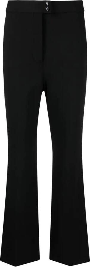 Moncler High waist broek Zwart