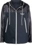 Moncler Hoodie met logoprint Blauw - Thumbnail 1