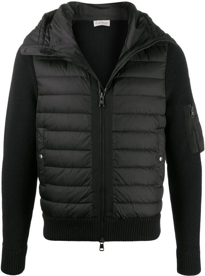 Moncler Jack met capuchon Zwart